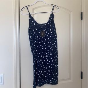 Stars dress navy size USA 4